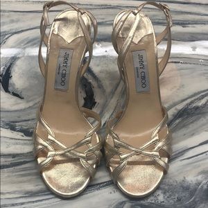 Jimmy Choo Metallic Sandal